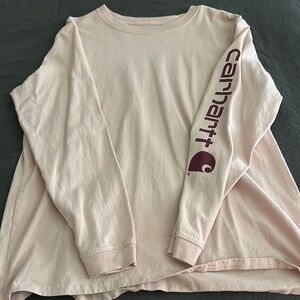 Carhartt Light Pink Long Sleeve Shirt